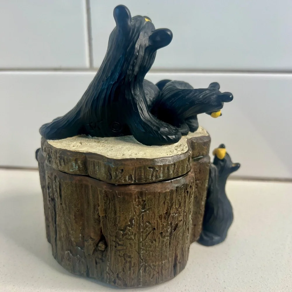 BearFoots Three Bears Box by Jeff Fleming Big Sky Carvers - Picture 4 of 10